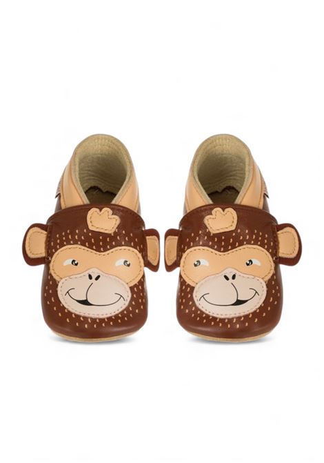 Scarpa baby pelle LAIT ET MIEL | SIN01MONKEY